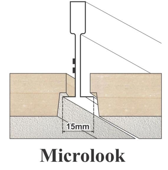 595mm x 595mm Ecophon Microlook Advantage Ceiling Tiles