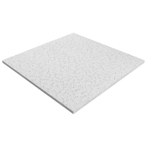 Armstrong Zentia Cortega 595mm x 595mm x 15mm Flat Ceiling Tiles with Square Edge 600 x 600 Grid