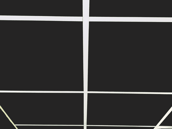 Black Acoustic Ceiling Tiles for Enhanced Sound Control - 595mm x 595mm x 12mm - For 600mm x 600mm