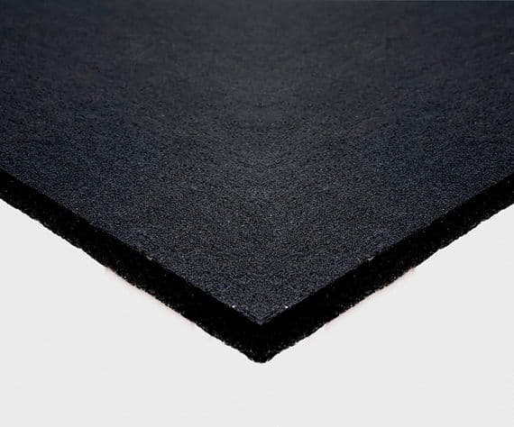Black Acoustic Ceiling Tiles for Enhanced Sound Control - 595mm x 595mm x 12mm - For 600mm x 600mm