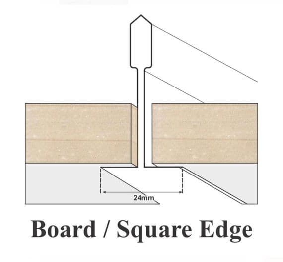 1195mm x 595mm Ecophon Advantage Square Edge Ceiling Tiles