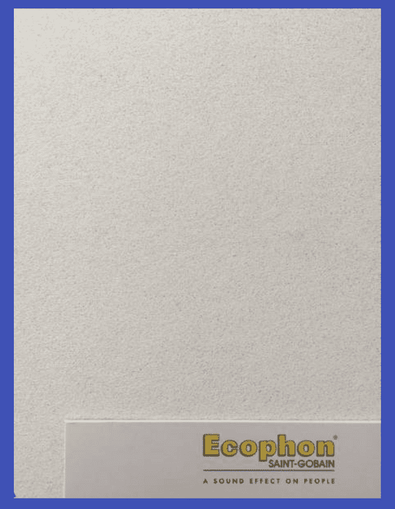 595mm x 595mm Ecophon Advantage Square Edge Ceiling Tiles