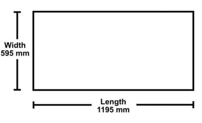595mm x 595mm Ecophon Advantage Square Edge Ceiling Tiles