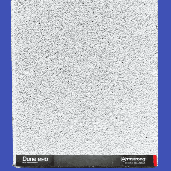 Armstrong Zentia Ceiling Tiles Dune Supreme Evo Zentia Aruba Tegular 595mm x 595mm x 15 For 600mm x 600mm