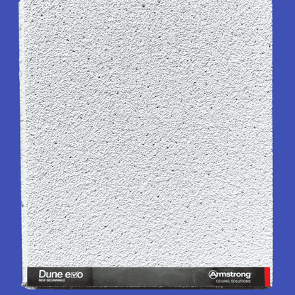 Armstrong Zentia Ceiling Tiles Dune Supreme Evo Zentia Aruba Tegular 595mm x 595mm x 15 For 600mm x 600mm