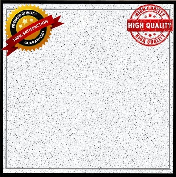 Armstrong Zentia Fine Fissured Tegular (BP9122M) 600 x 600mm Reveal Edge (24mm Grid) Ceiling Tiles