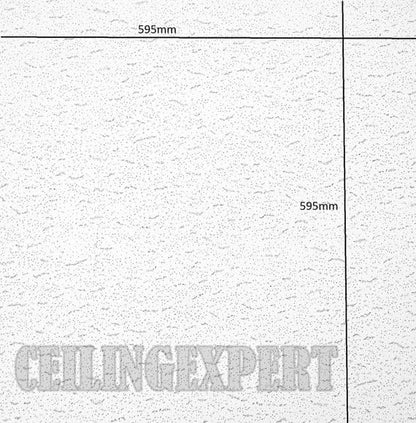 Armstrong Zentia Tatra Board (BP958M) 600 x 600mm Square Edge Ceiling Tiles