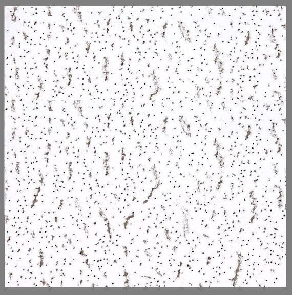 Armstrong Zentia Tatra Flat Ceiling Tiles Board - 595mm x 595mm Square Edge For 1200mm x 600mm Grid