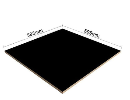 Black Suspended Vinyl Ceiling Tiles 595mm x 595mm