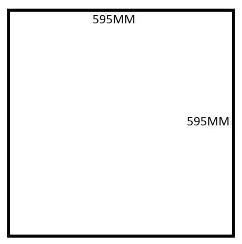 Black Suspended Wipeable Ceiling Tiles - EasyClean - 595mm x 595mm - F ...