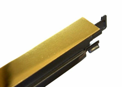 Pack of 10 Gold Cross Tee Section 600mm X 24mm For Suspended Ceiling Grid Components Bar Suspension