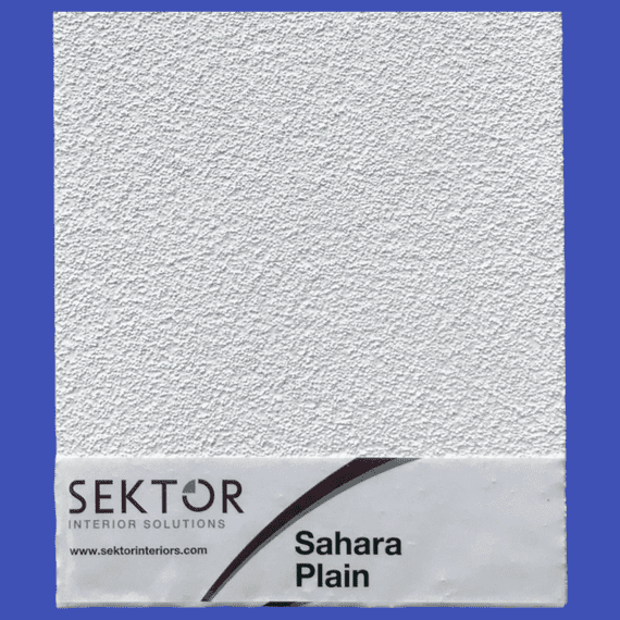 Sektor Sahara Plain 1200 x 600mm Square Ceiling Tiles