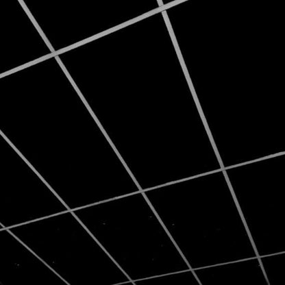 Suspended Black Ceiling Tiles Vinyl Laminated EasyClean & Wipeable 1195mm x 595mm To Fit in 1200x600