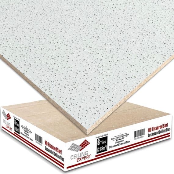 Suspended Fine ND Fissured Ceiling Tiles | Premium Quality