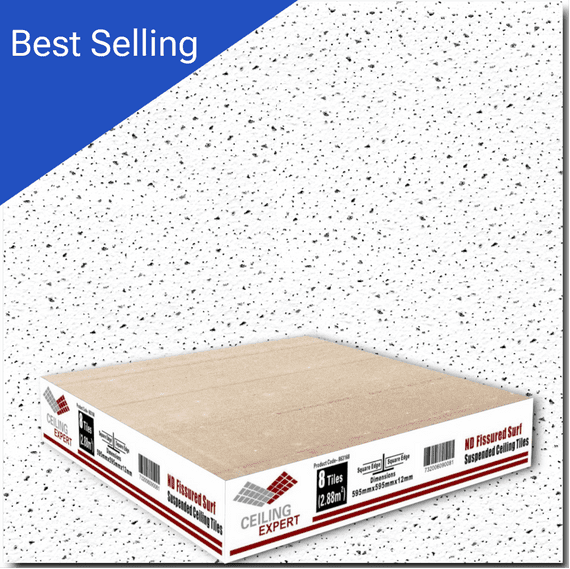 Suspended Fine ND Fissured Ceiling Tiles | Premium Quality