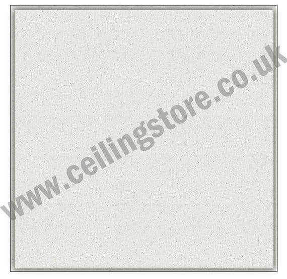 Suspended Sandtone Surf Tegular Ceiling Tiles Micro-Look 595mm x 595mm Similar to Zentia Aruba