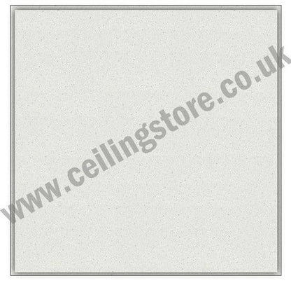 Suspended Sandtone Surf Tegular Ceiling Tiles Micro-Look 595mm x 595mm Similar to Zentia Aruba